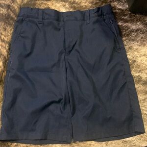 Lands End Boys Size 14 uniform shorts - navy